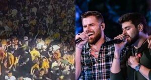 Tiroteio em show de Zé Neto & Cristiano deixa sete feridos em Praia Grande