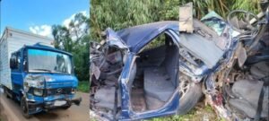 Criança de 4 anos morre e outras três ficam feridas após colisão na SC-154