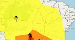 Inmet emite alerta de chuva intensa para todo o Tocantins