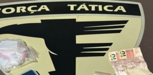 PM detém suspeito de tráfico em Gurupi e apreende 90 porções de crack