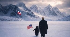 Publicação da Casa Branca com Trump e pinguim na Groenlândia vira motivo de piada nas redes