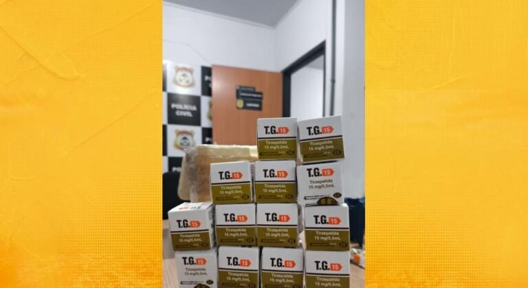 Polícia Civil apreende 17 caixas de remédios proibidos e galões de combustível em casa de Paraíso do Tocantins
