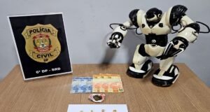 Traficante é preso no DF após esconder crack no robô de brinquedo do neto