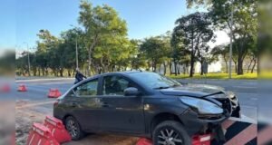 Terceiro acidente em três meses expõe falhas de sinalização na obra do Eixão Norte