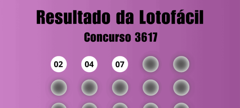 Lotofácil 3617: duas apostas dividem prêmio principal de R$ 1,8 milhão