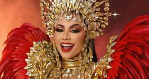 Vivi Winkler deixa posto de rainha de bateria na Estácio de Sá