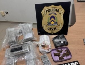 Professor universitário é preso com 10 kg de drogas em Araguaína