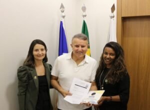 Prefeito de Palmas discute com reitora da UFT apoio municipal para obras do Hospital Universitário