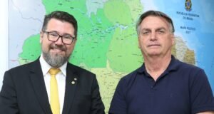 Bolsonaro oficializa apoio a Marcos Pollon para o Senado por Mato Grosso do Sul