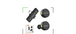 Kit de microfones de lapela AGold Premium chega ao mercado com duas unidades e autonomia de 10 horas