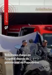 Jair Bolsonaro é internado na UTI com broncopneumonia bacteriana em Brasília