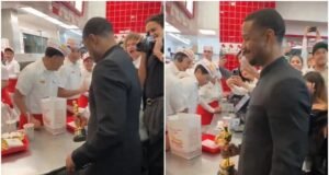 Michael B. Jordan passa em lanchonete para celebrar Oscar de Melhor Ator