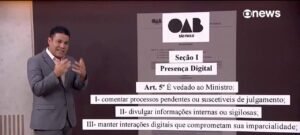 OAB-SP sugere código de ética digital para ministros do STF e cobra maior transparência na Corte