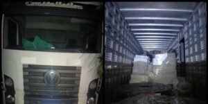 PM de Minas prende três homens e recupera carga roubada após assalto a caminhão