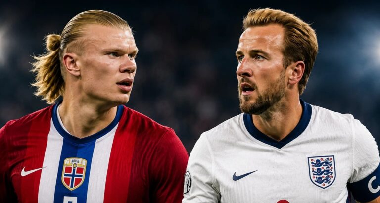 Projeção da FGV aponta favoritismo inglês contra a Noruega nas quartas da Copa de 2026